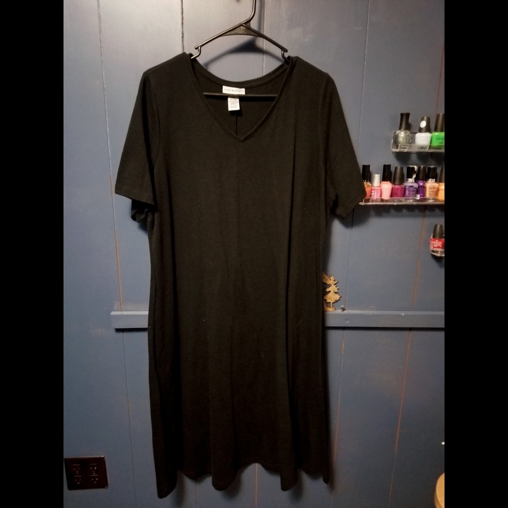 Catherines A-Line Black Dress